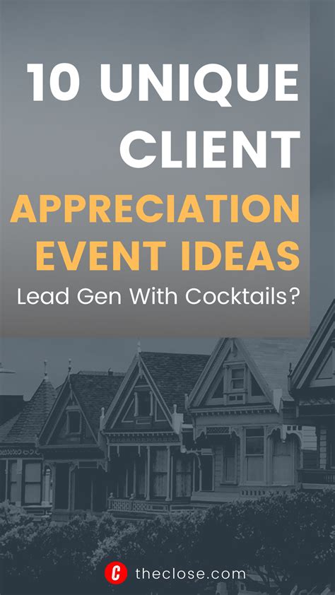 10 unique client appreciation event ideas – Artofit