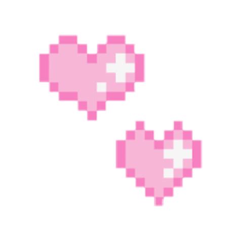 Pixel Clipart Pink Pixel Heart Png Transparent Clip Art Library | Hot ...