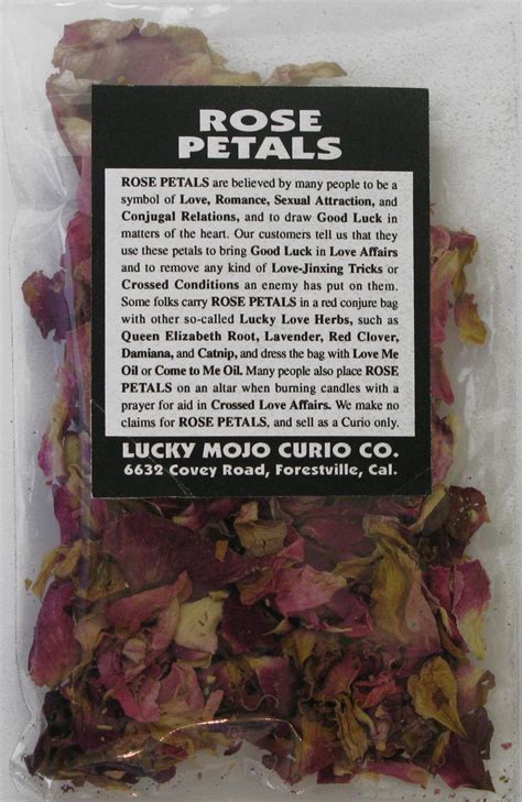 Herb Magic Catalogue: Rose Petals