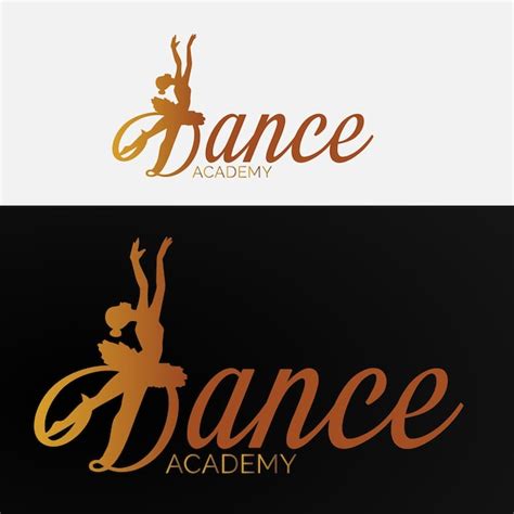 Premium Vector | Dance academy logo premium vector.