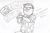Stampare Kolorowanki Gangnam Kolorowanka Druku Schede Dorf Minecraftu  sketch template