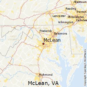 Where Is Mclean Virginia On A Map - Draw A Topographic Map