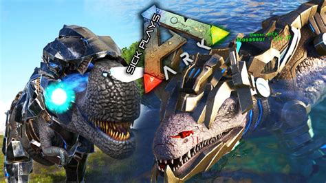 ARK: TEK Mosa Saddle & Rex TEK Saddle - ARK Survival Evolved SICKdistic ...