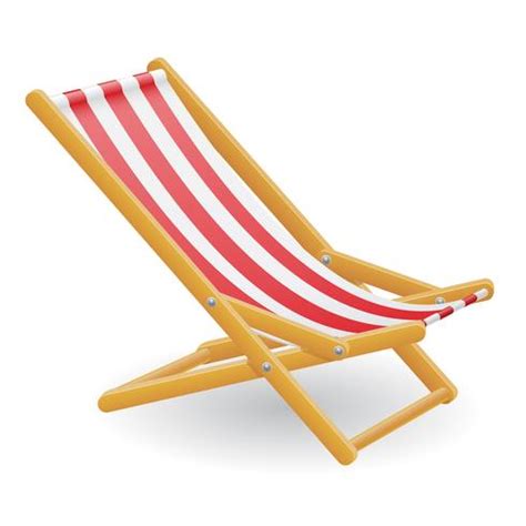 beach chair vector illustration 494167 Vector Art at Vecteezy