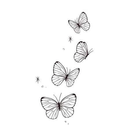 Small Butterfly Drawings | PeepsBurgh.Com