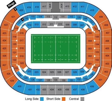 Parc Olympique Lyonnais Seating Plan Rows 2024, Groupama Stadium Seating Plan