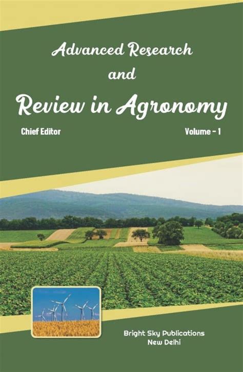 Advanced Research and Review in Agronomy - Bright Sky Publications