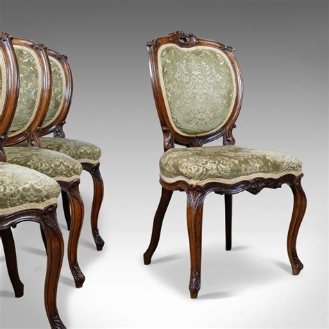 Antique Set Of Four Dining Chairs, Victorian - Antiques Atlas