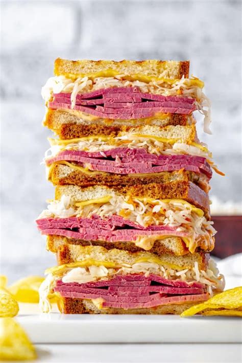 Reuben Sandwich with Thousand Island Dressing Recipe | The Feedfeed