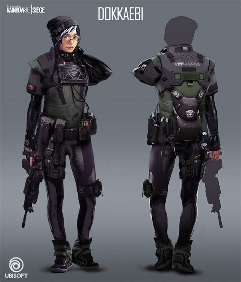 R6 SIEGE - Dokkaebi, Arman Akopian | Rainbow six siege art, Female cartoon characters, Concept ...