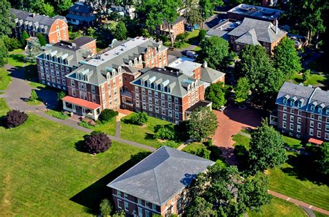 Aerial Views of the George School Campus, Newtown, PA. Photo by Bob Krist