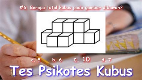 6 Latihan Soal Tes Psikotes Kubus, Beserta Jawaban - YouTube