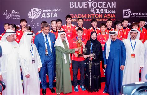 China retain Badminton Asia Mixed Team C’ships title - UAE Badminton ...