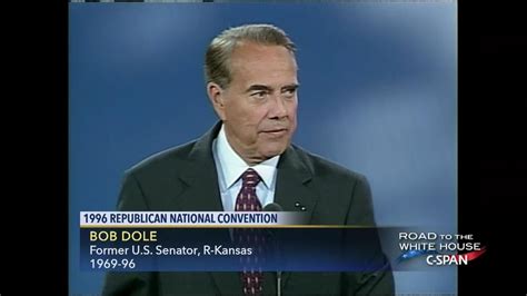 Senator Bob Dole 1996 Presidential Nomination Acceptance Speech | C-SPAN.org