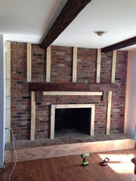 Before & After: 10 Fireplace Makeovers You Need to See | Brick fireplace makeover, Brick ...