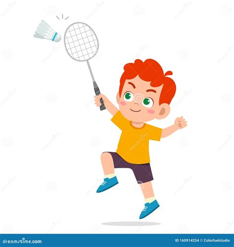 Play Badminton Cartoon Stock Illustrations – 1,948 Play Badminton ...