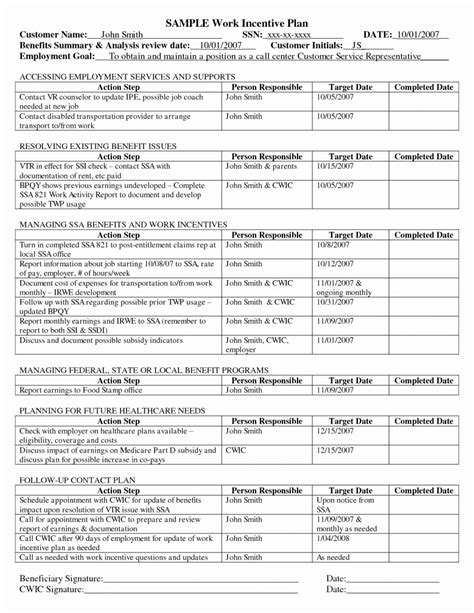 40 Employee Bonus Plan Template | Hamiltonplastering