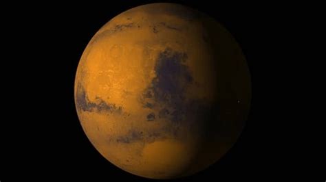 Mars Rotation Animation Planet Image Use Stock Footage Video (100% ...