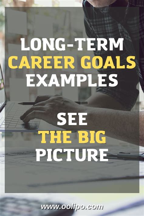 24 Long-term Career Goals Examples and How to Realize Them | Career goals examples, Career goals ...