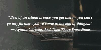 25 And Then There Were None Quotes About A Great Mystery Story ...