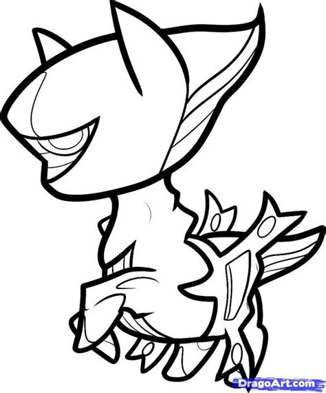 Chibi Pokemon Coloring Pages Sketch Coloring Page