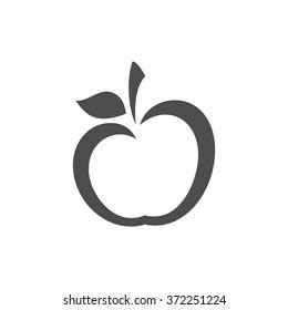 Apple Logo Stock Vector (Royalty Free) 372251224 | Shutterstock