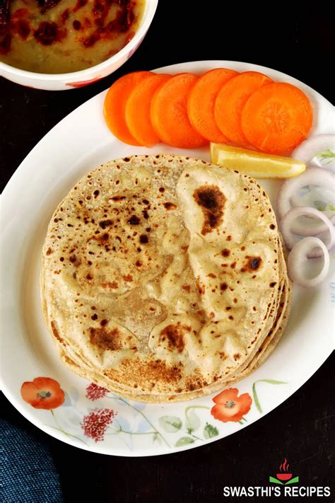 Chapati Recipe (Indian Flatbread) - Swasthi's Recipes