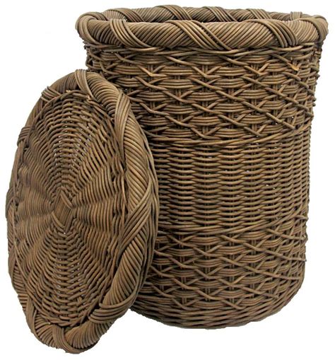 Rattan Laundry Baskets | Rattan Wicker Hampers | Basketwares | Bin | Basketry | Keranjang Rotan ...