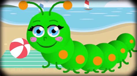 Little Caterpillar Song | For Kids Nursery Rhymes and Songs | Learn ...