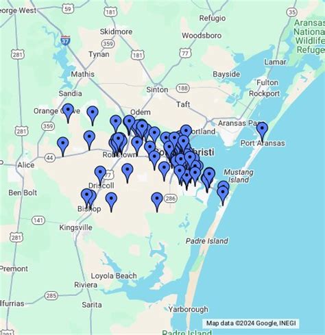 Nueces County Voting Precinct Locations - Google My Maps