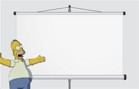 Homer Simpson presentation meme template : r/MemeTemplatesOfficial