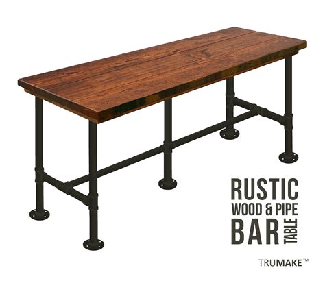 Industrial Counter Height Table. Rustic Bar Table. Black Pipe Table. Pub Table. Breakfast Table ...