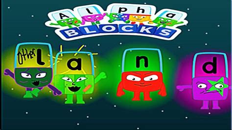 Alphablocks Intro Song 2022 With Neon Lights , Cbeebies , - YouTube