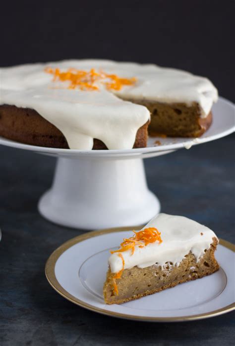 Butternut Squash Cake with Maple Cream Cheese Frosting - The Tomato Tart