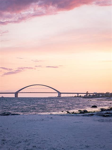 Fehmarn Sound Bridge Beach Sunset - Free photo on Pixabay - Pixabay