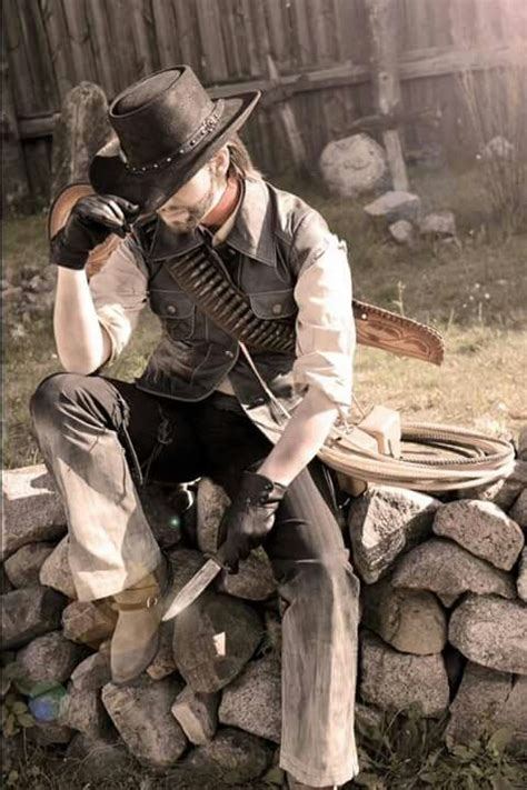 John Marston Red Dead Redemption Amazing Cosplay, Best Cosplay, Rifle Winchester, Red Dead ...