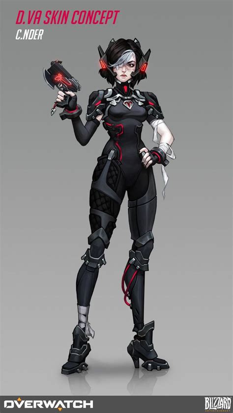 ArtStation - D.va pilot skin concept - FANART, Olga Khariton ...