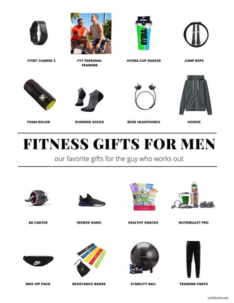 16 Best Fitness Gifts For Guys Who Workout | LoriGeurin.com