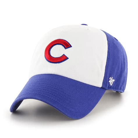 Chicago Cubs White/Royal C Logo 47' Adjustable Hat – Clark Street Sports