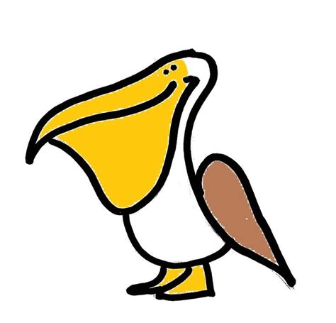 Cartoon Pelican | Sketches / Cartoon Drawing | Pinterest | Cartoon