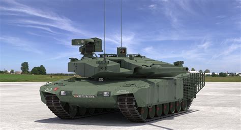 leopard 2 mbt revolution 3d model