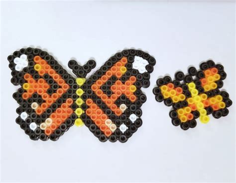 Perler butterfly magnets! | Diy perler beads, Perler beads, Perler bead ideas