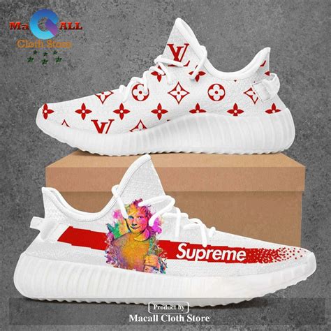 Louis Vuitton Supreme Ed Sheeran Yeezy Boost Shoes Sport Sneakers Luxury Brand For Men And Women ...