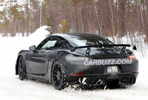 Porsche Cayman GT4 RS Spied, Some Specs Revealed | SuperCars.net