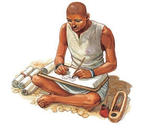 A scribe | Ancient egypt, Ancient egypt art, Life in ancient egypt