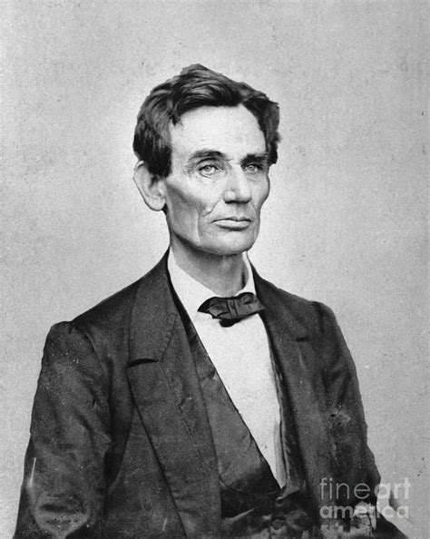 Abraham Lincoln Without Beard by Bettmann