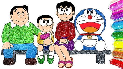 Doraemon And Friends And Family For Drawing Easy How To, 58% OFF