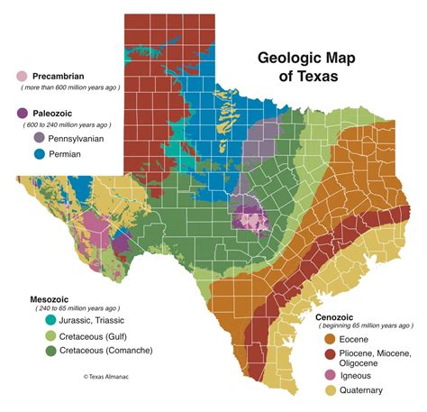 Geology of Texas | TX Almanac