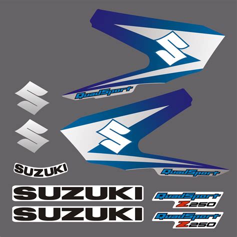 Suzuki LTZ 250 quad bike decal set PDF by JustinMain on DeviantArt