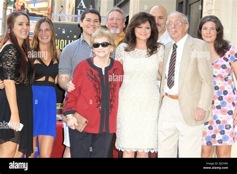 Valerie Bertinelli with her Family Valerie Bertinelli is honored with the 2,476th star on the ...